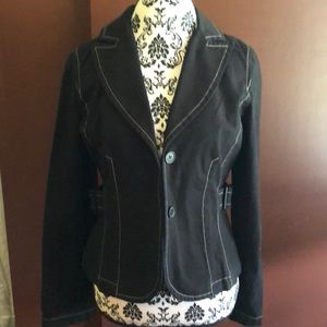 Black Ann Taylor Loft blazer